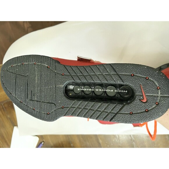 Nike Romaleos 2 Red/ Orange/ Black 476927-606 Men’s Size 11.5 RARE Weightlifting - Picture 13 of 13